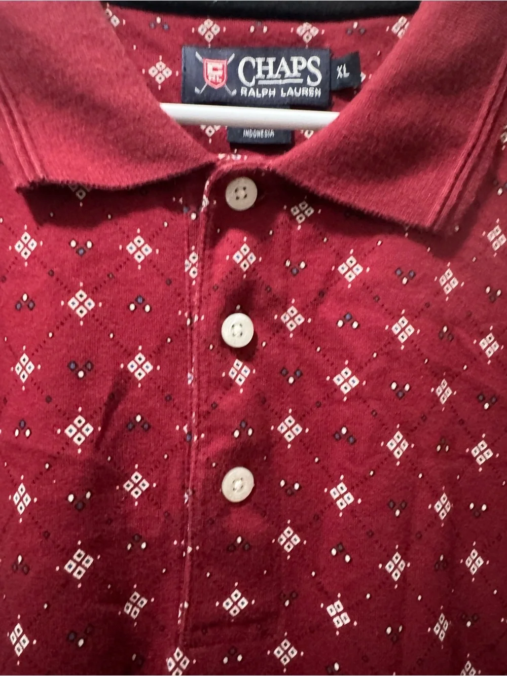 Ralph Lauren Polo Pack — Burgundy Pattern & Navy Solid